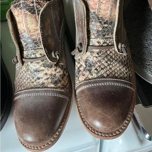 Freebird leather shoes worn twice